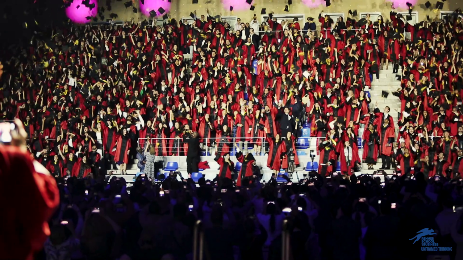 After movie Graduation Ceremony Rennes School of Business